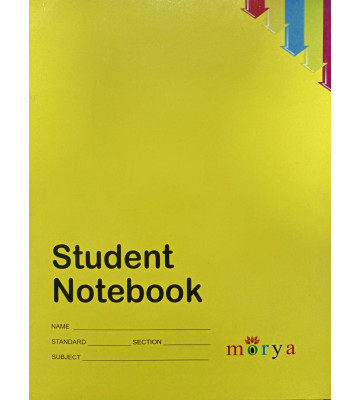 Morya Four Line Notebook -176 Pages